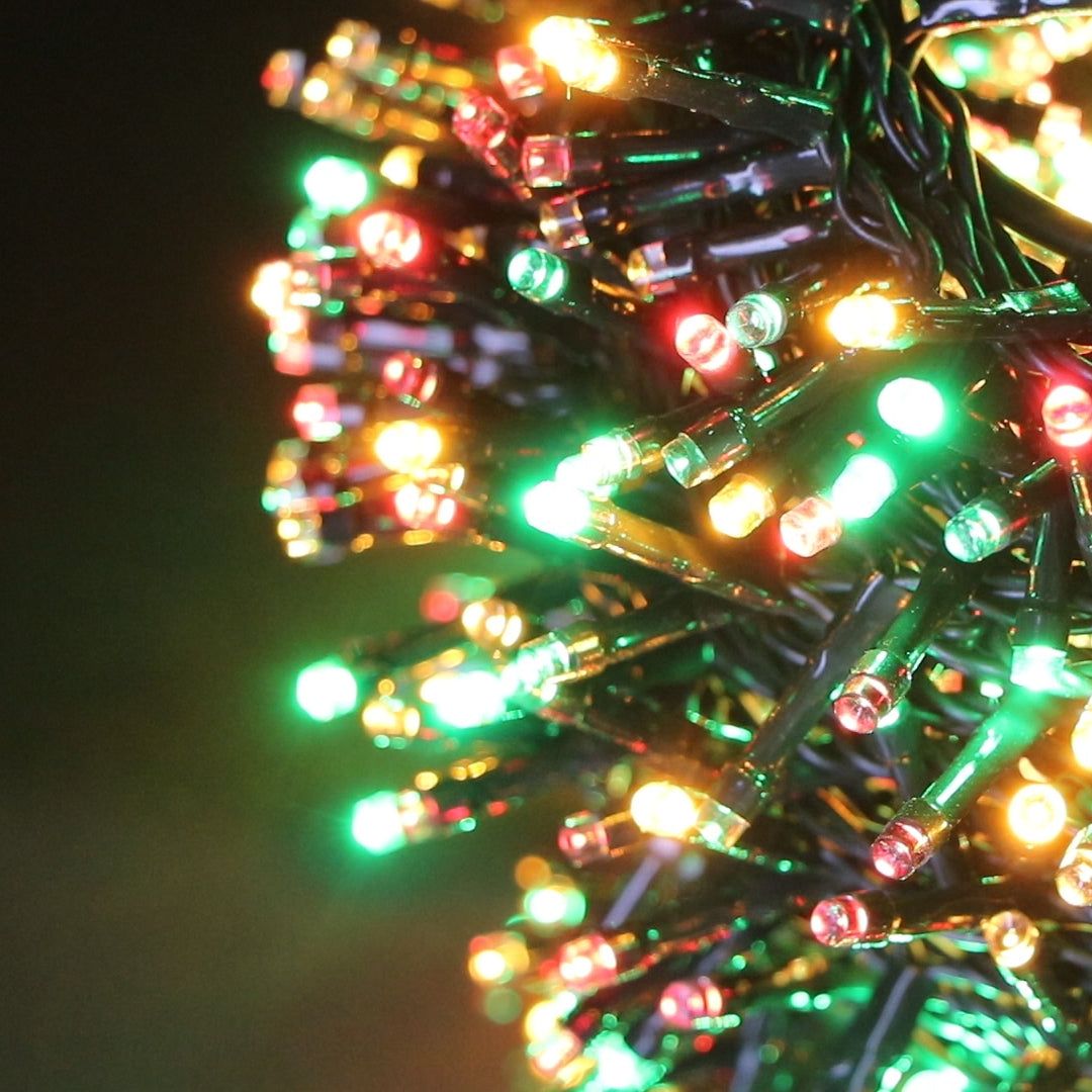 DICTROLUX - Catena Luminosa 500 Led New Multicolor - 15 metri